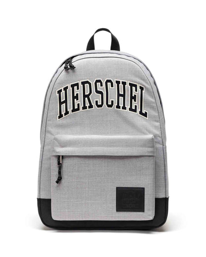 Herschel Classic XL Backpack Varsity Grey Crosshatch 30L - front view