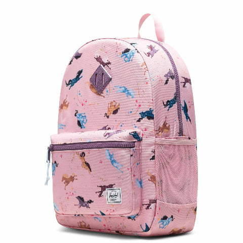 Herschel Heritage Youth X-Large Backpack in Wild Horses print - detail view