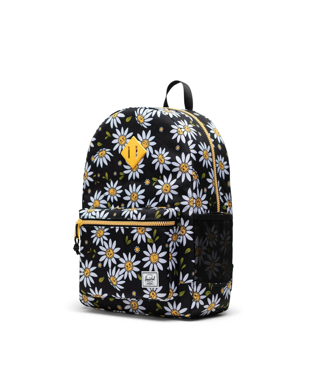 Herschel Heritage Youth Backpack Daisy Days 26L - interior view — BambiniJO Jordan