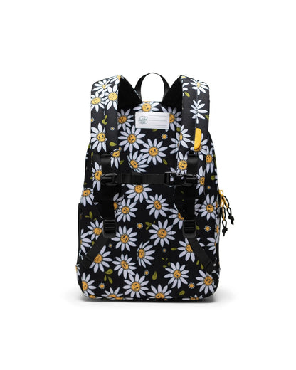 Herschel Heritage Youth Backpack Daisy Days 26L - detail view — BambiniJO Jordan