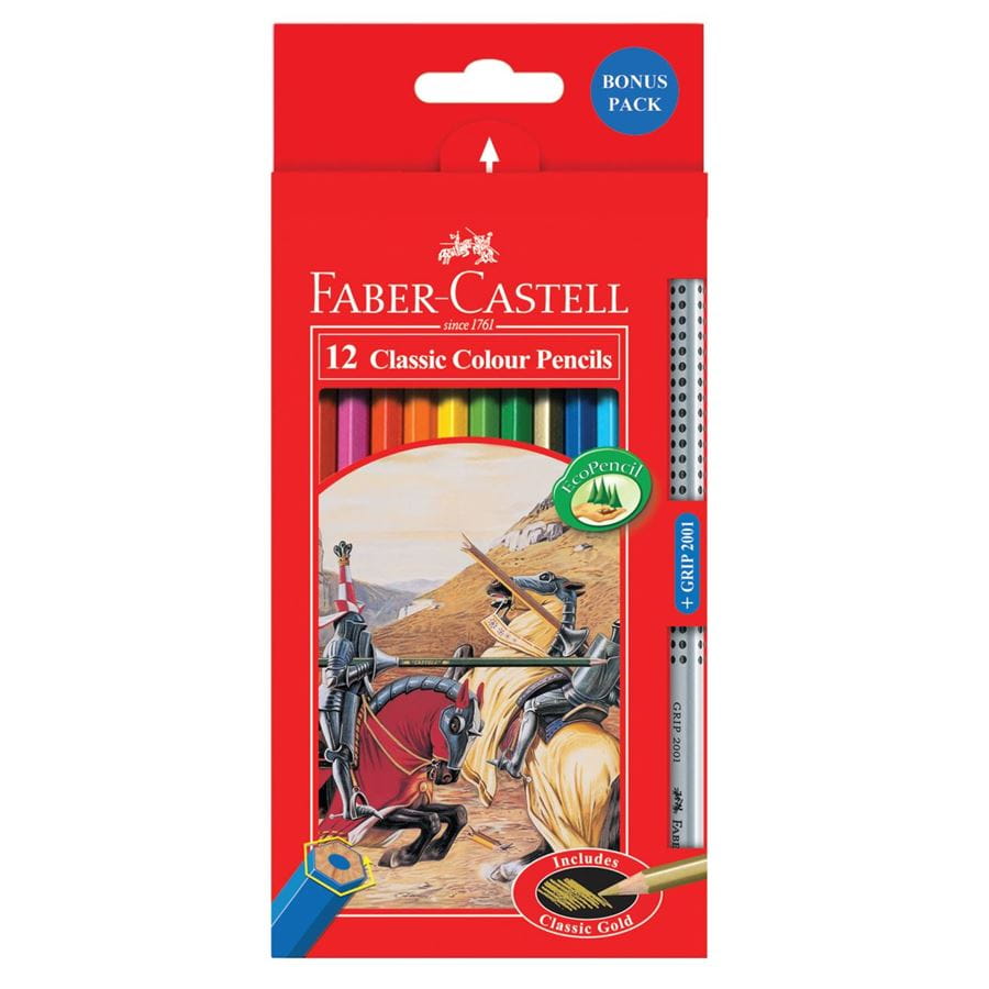 Faber-Castell Classic colour pencils box of 12
