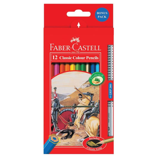 Faber-Castell Classic colour pencils box of 12
