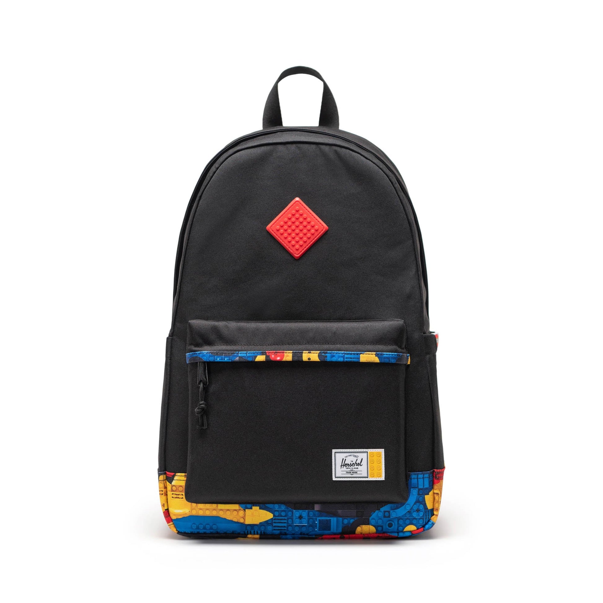 Herschel LEGO Heritage Backpack Abstract Bricks - front view