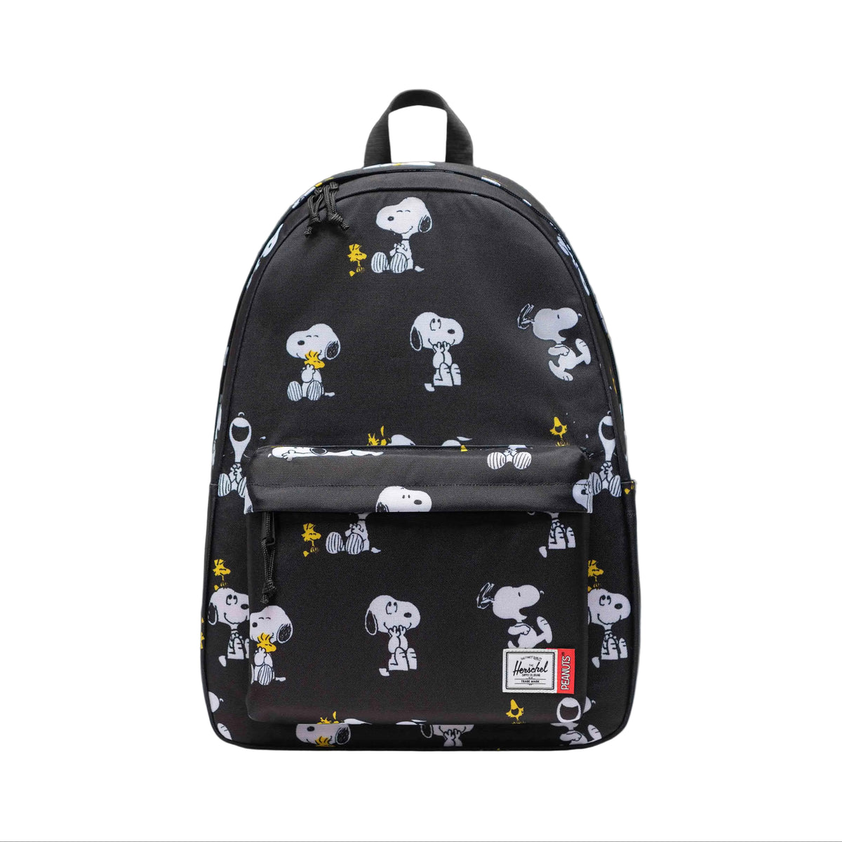 Herschel Classic XL Backpack Snoopy and Woodstock Black - front view