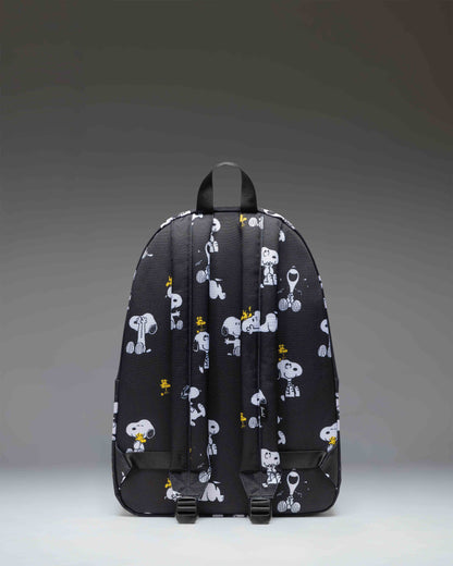 Herschel Classic XL Backpack Snoopy and Woodstock Black - side view