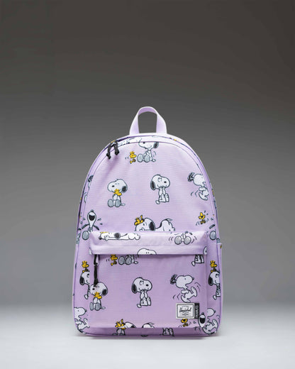 Herschel Classic XL Backpack Snoopy and Woodstock Pastel Lilac 30L