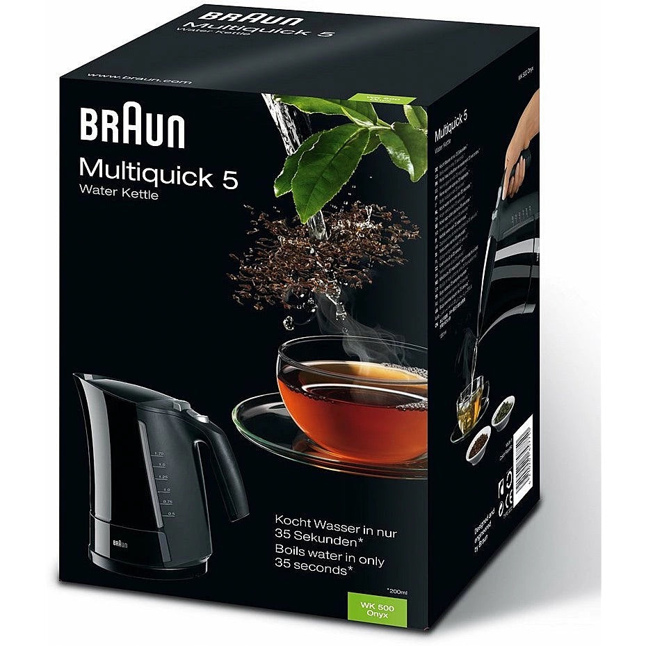 Braun - MultiQuick 5 Kettle, 2280 Watts, 1.7 liter Braun - MultiQuick 5 Kettle, 2280 Watts, 1.7 liter