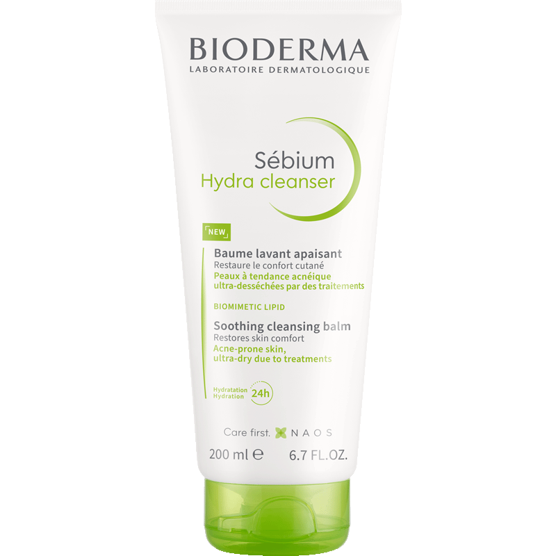 Bioderma - Sébium Hydra Cleanser 200ml | Hydrating cleansing balm for acne-prone skin Bioderma - Sébium Hydra Cleanser 200ml | Hydrating cleansing balm for acne-prone skin