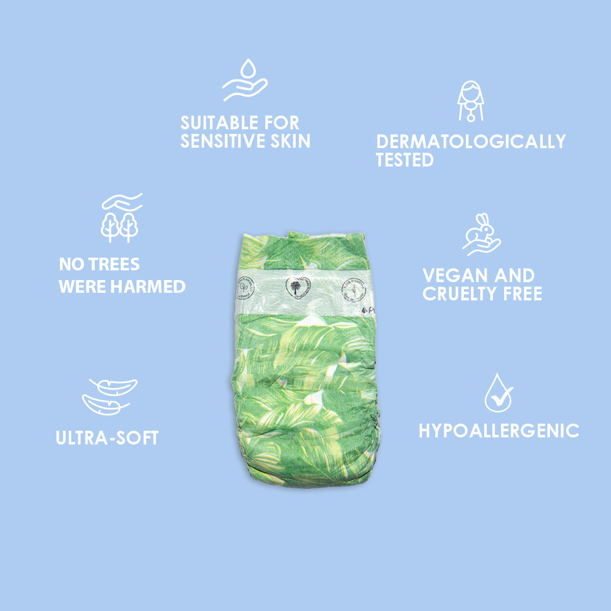 Organic Diapers Size 5 | 11-18kg | Single 22 Diapers - BambiniJO | Buy Online | Jordan