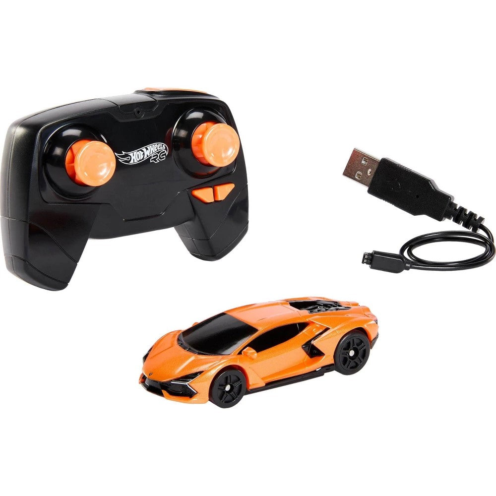 Hot Wheels - سيارة لامبورغيني ريفويلتو بجهاز تحكم عن بعد | مقياس 1:64 | 5 سنوات فأكثر