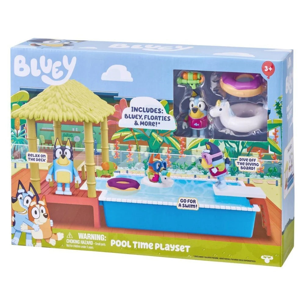 Bluey - Pool Playset and Bluey Figure – BambiniJO