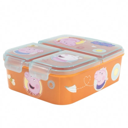 Stor - Multi Compartment Sandwich Box | PEPPA PIG CORE