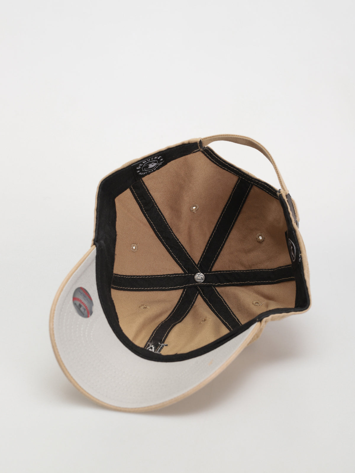 47 Brand Los Angeles Dodgers Base Runner Clean Up Cap Khaki - back