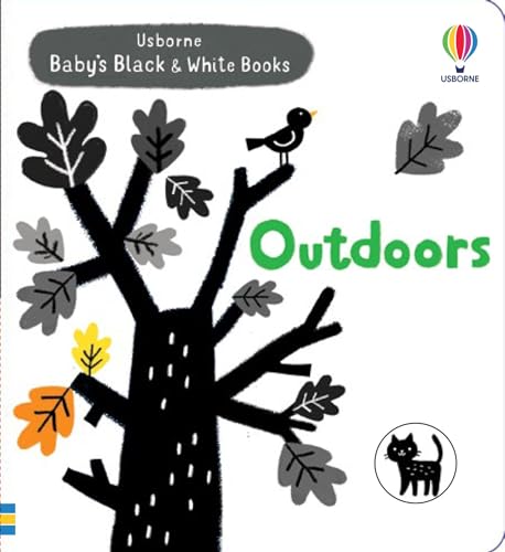 Usborne Baby's Black and White Books Outdoors - BambiniJO | Buy Online | Jordan