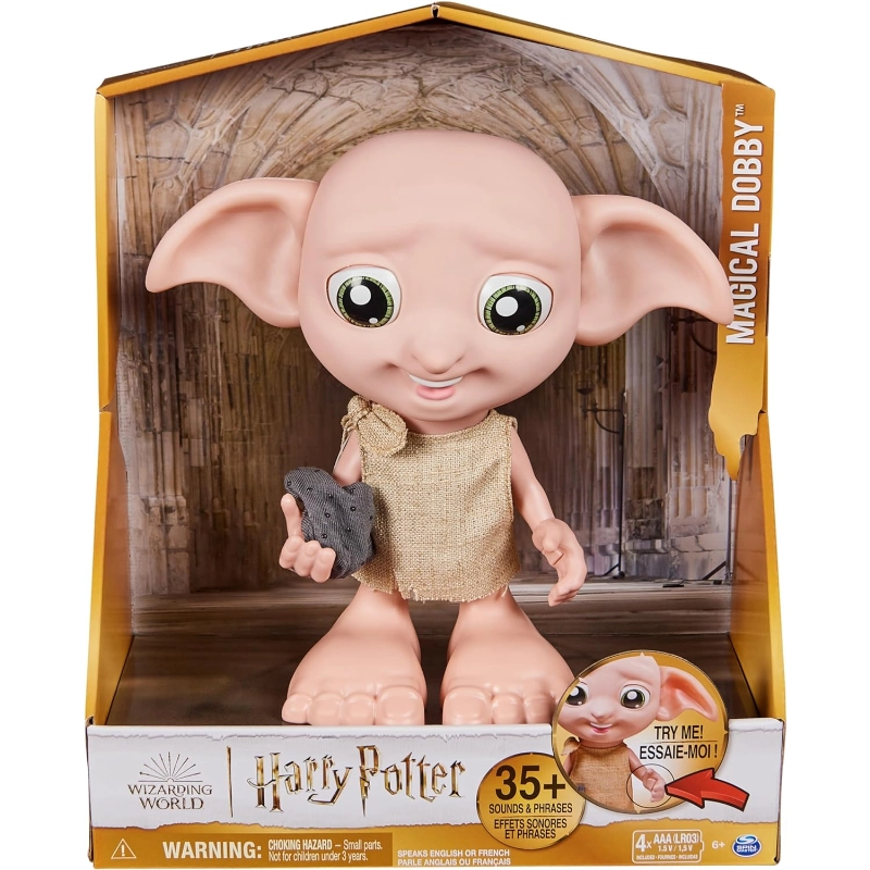 Wizarding World Interactive Dobby (Eng/Fre) | 6Y+ Wizarding World Interactive Dobby (Eng/Fre) | 6Y+