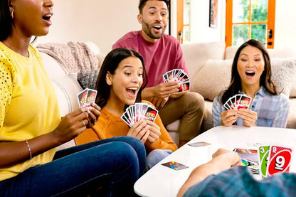 UNO Party Card Game for Large Groups 6-14 Players