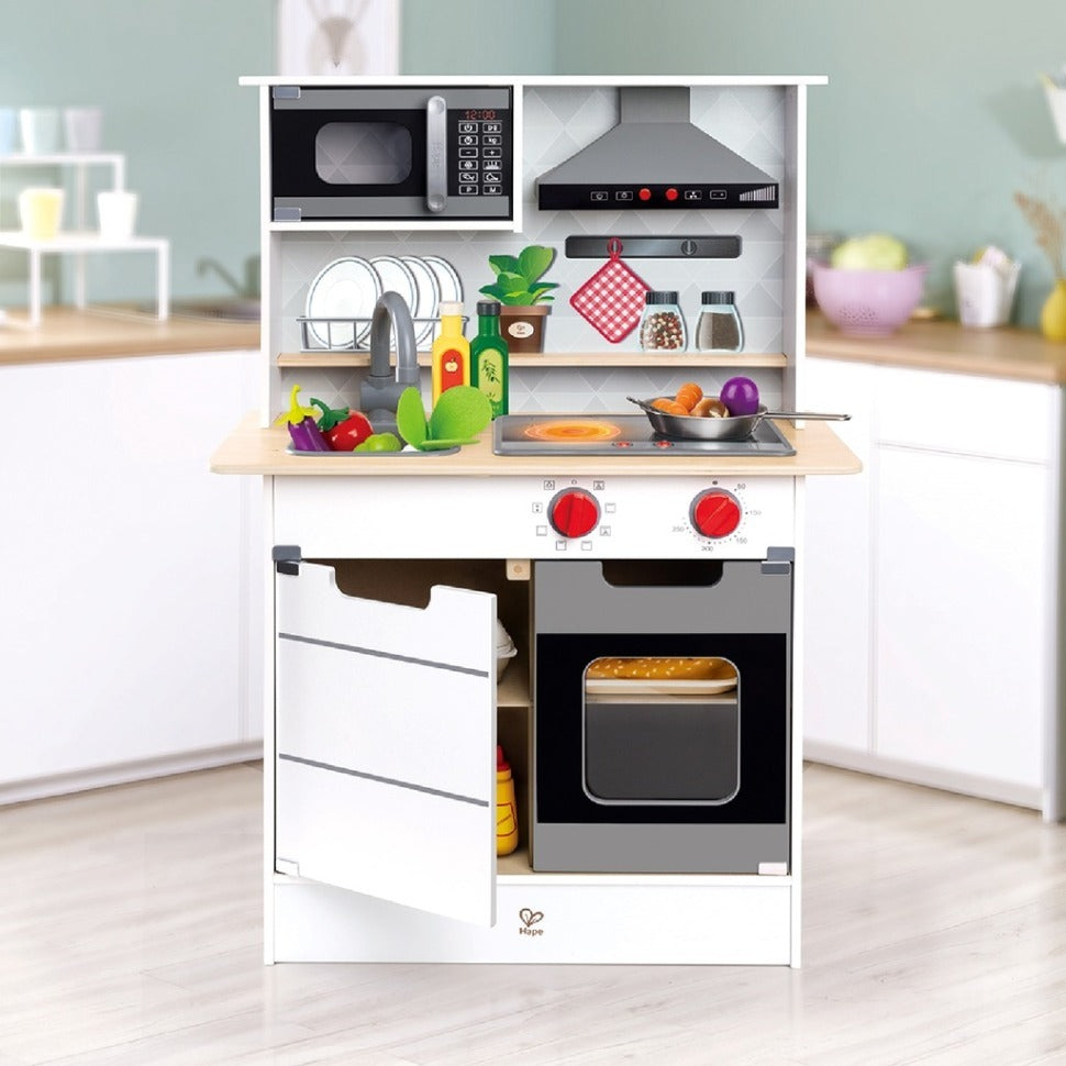 Hape - Super Serve Kitchen Playset Hape - Super Serve Kitchen Playset