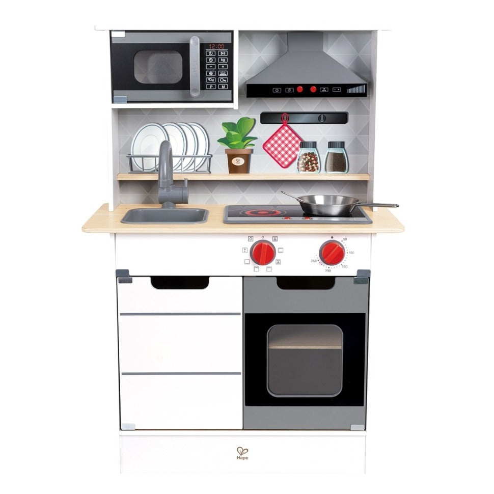 Hape - Super Serve Kitchen Playset Hape - Super Serve Kitchen Playset