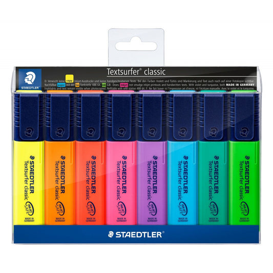 Staedtler - Textsurfer Classic Highlighters | Set of 8