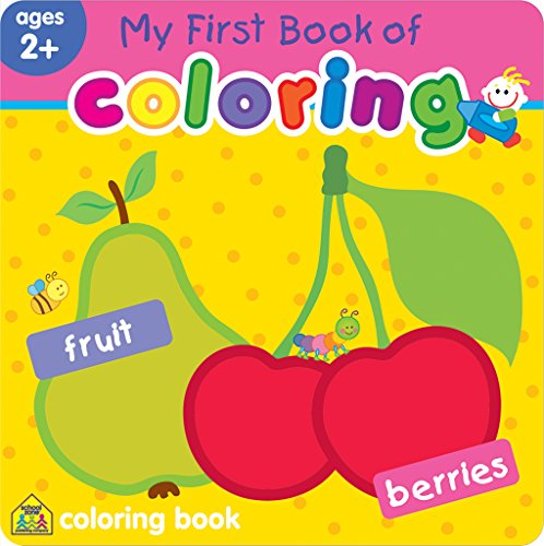 My First Book of Coloring Fruit & Berries Ages 2+