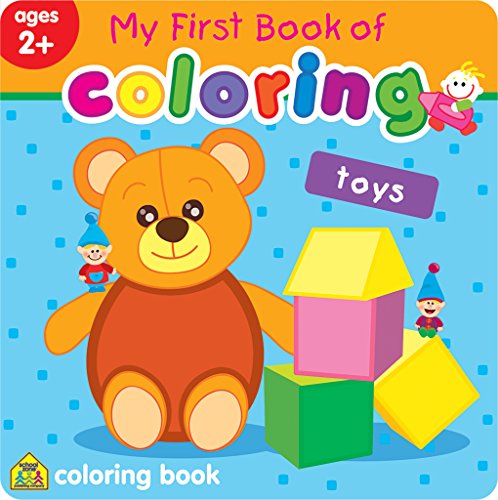 My First Book of Coloring Toys Ages 2+