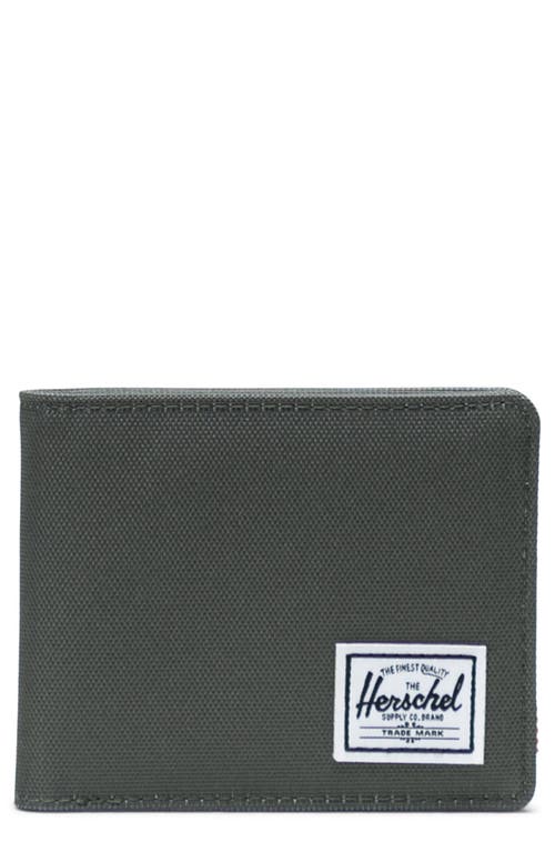Herschel Roy RFID Wallet in Sedona Sage - front view