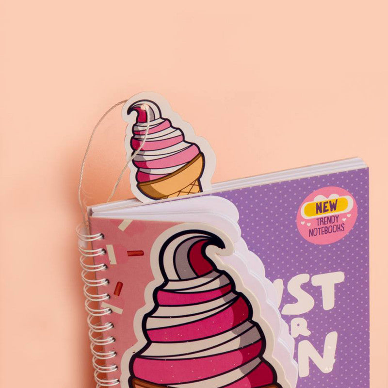 Mofkera | مفكرة | Trendy Wire Notebook - Ice Cream