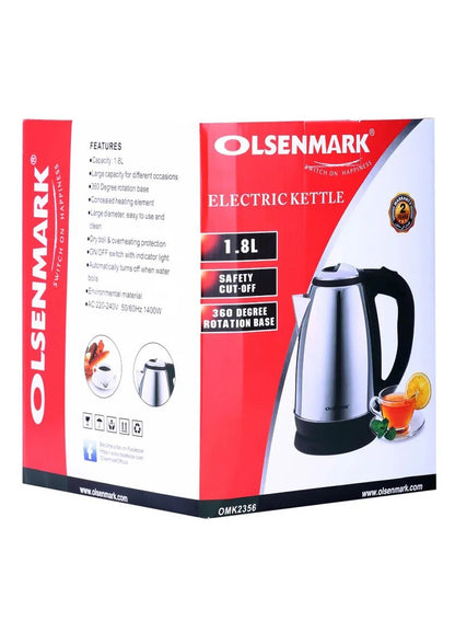 Olsenmark - Stainless Steel Electric Kettle/1.8L