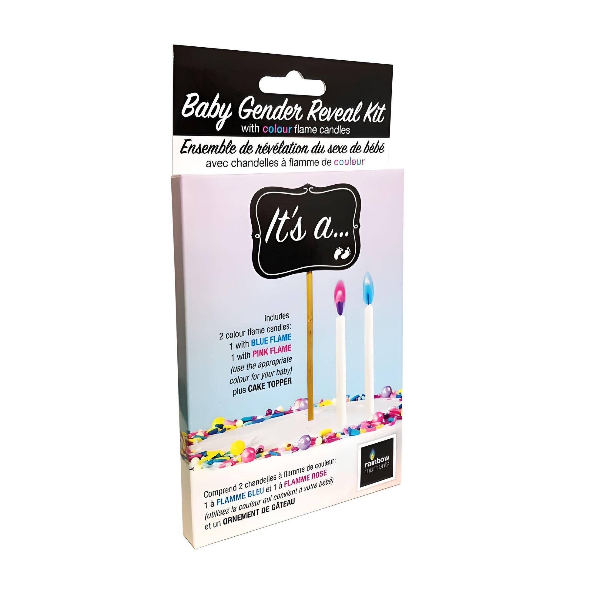 Rainbow Moments - It's A? Gender Reveal Cake Topper Rainbow Moments - It's A? Gender Reveal Cake Topper