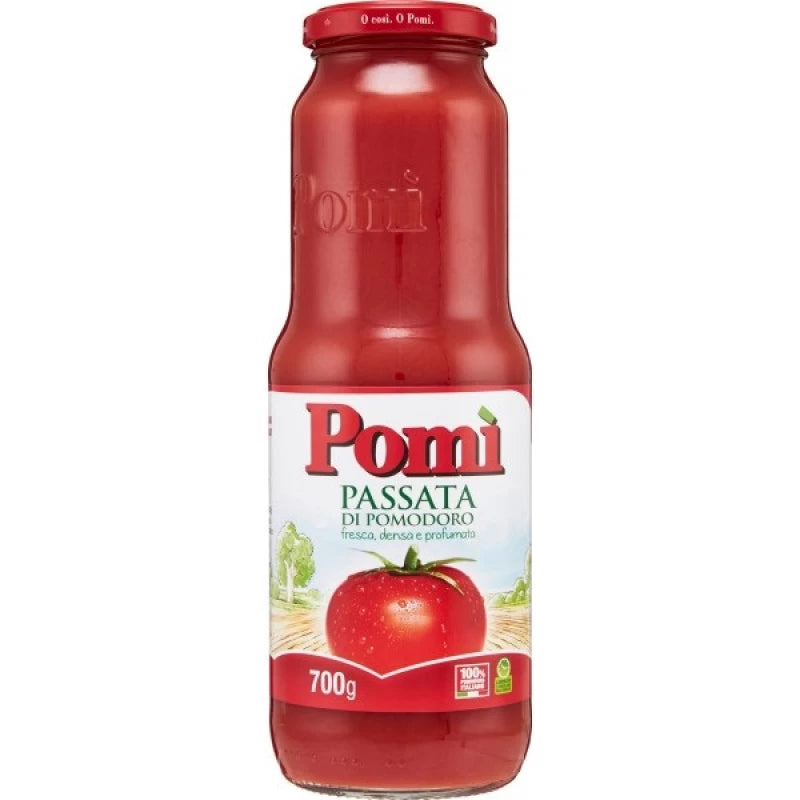 Pomi - Strained Crushed Tomatoes (Glass) | 700g Pomi - Strained Crushed Tomatoes (Glass) | 700g