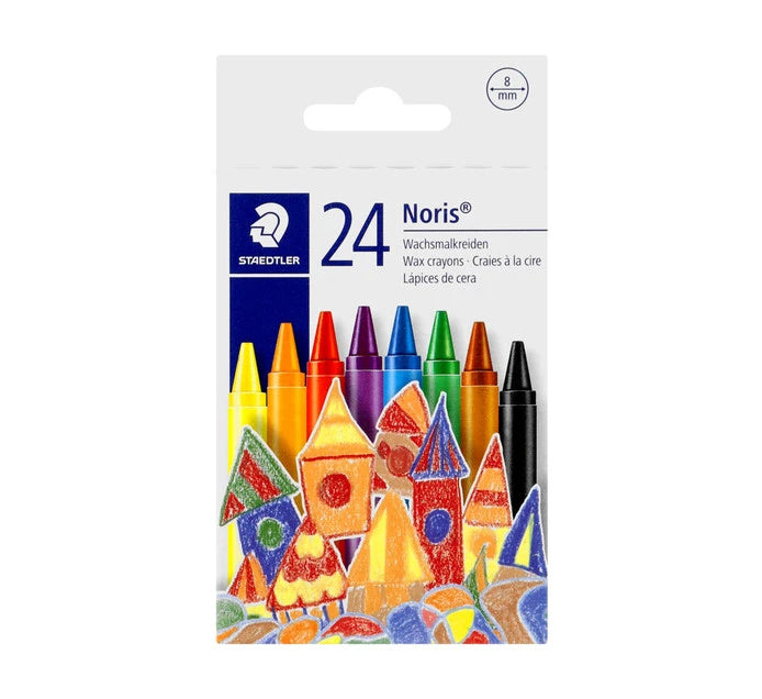 Staedtler Noris Club wax crayons pack of 24