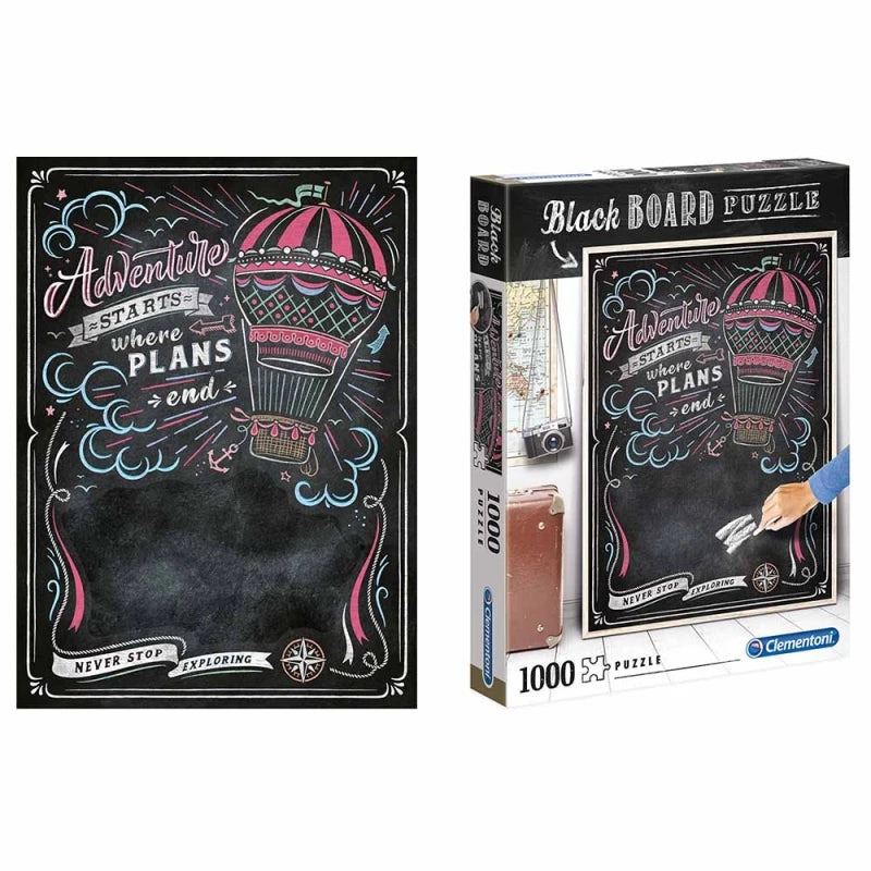 Clementoni Blackboard Puzzle Travel 1000 pieces