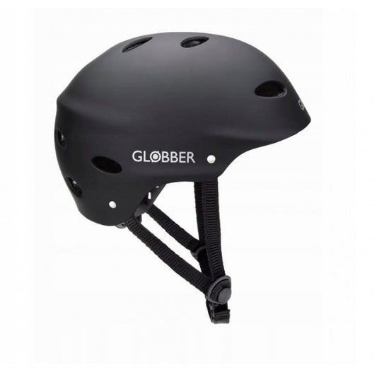 Globber - Helmet For Teens & Adults | Black | Small - 54-56 cm