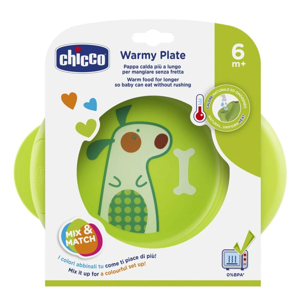 Chicco - Warmy Plate 6M+ | Neutral