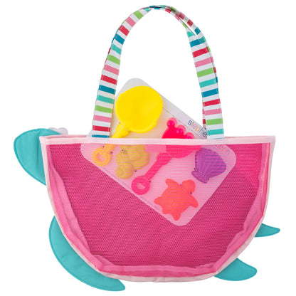 Stephen Joseph - Beach Totes with Sand Toy Play Set - Turtle