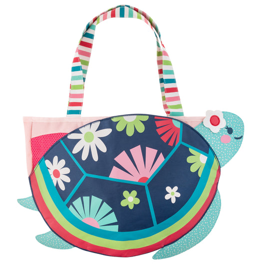 Stephen Joseph - Beach Totes with Sand Toy Play Set - Turtle