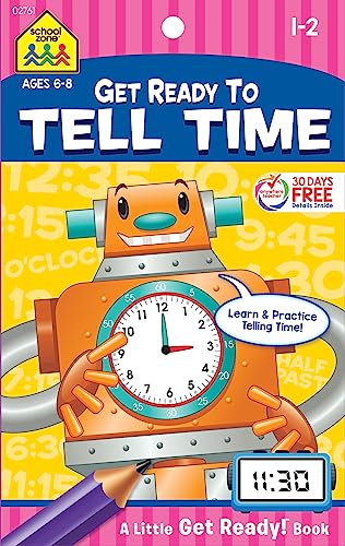 Tell Time A Little Get Ready Book Ages 6-8