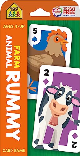 Farm Animal Rummy Card Game