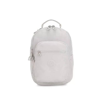 Kipling SEOUL S Backpack with Tablet Compartment, Curiosity Grey - front view