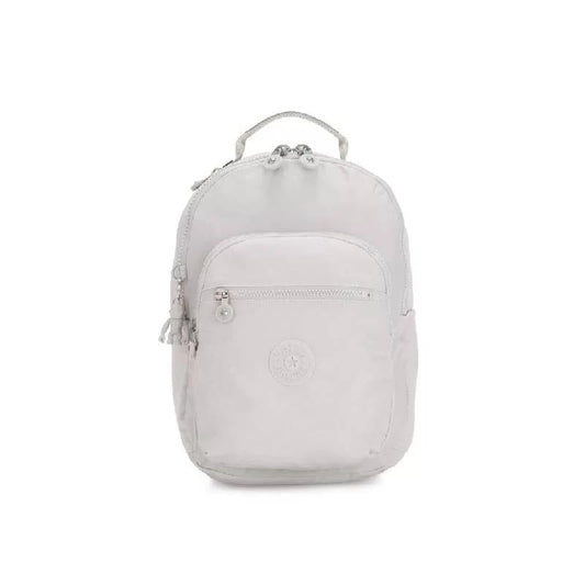 Kipling SEOUL S Backpack with Tablet Compartment, Curiosity Grey - front view