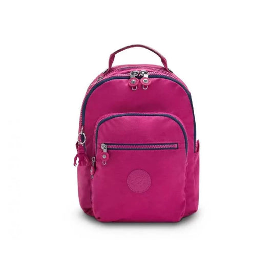 Kipling Seoul S backpack with tablet protection, Pink Fuchsia - alternate view