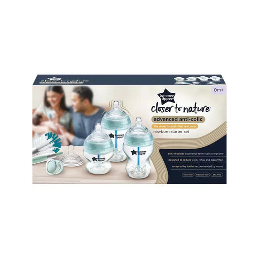 Tommee Tippee - Closer to Nature Advanced Anti Colic Set - Clear Blue