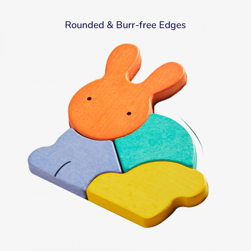 Mideer - Wooden Building Blocks - Rabbit Mideer - Wooden Building Blocks - Rabbit