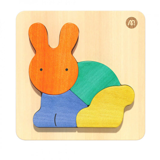 Mideer - Wooden Building Blocks - Rabbit