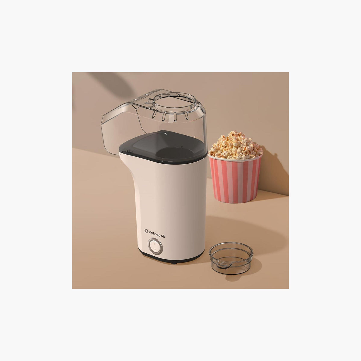 Nutricook Popcorn Maker Essentials Beige features — BambiniJO Jordan