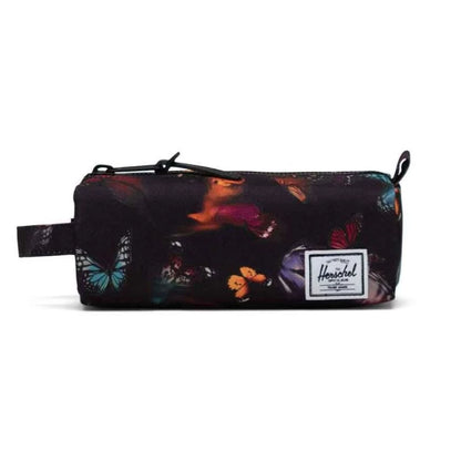 Herschel Settlement Pencil Case Warp Butterflies - front view