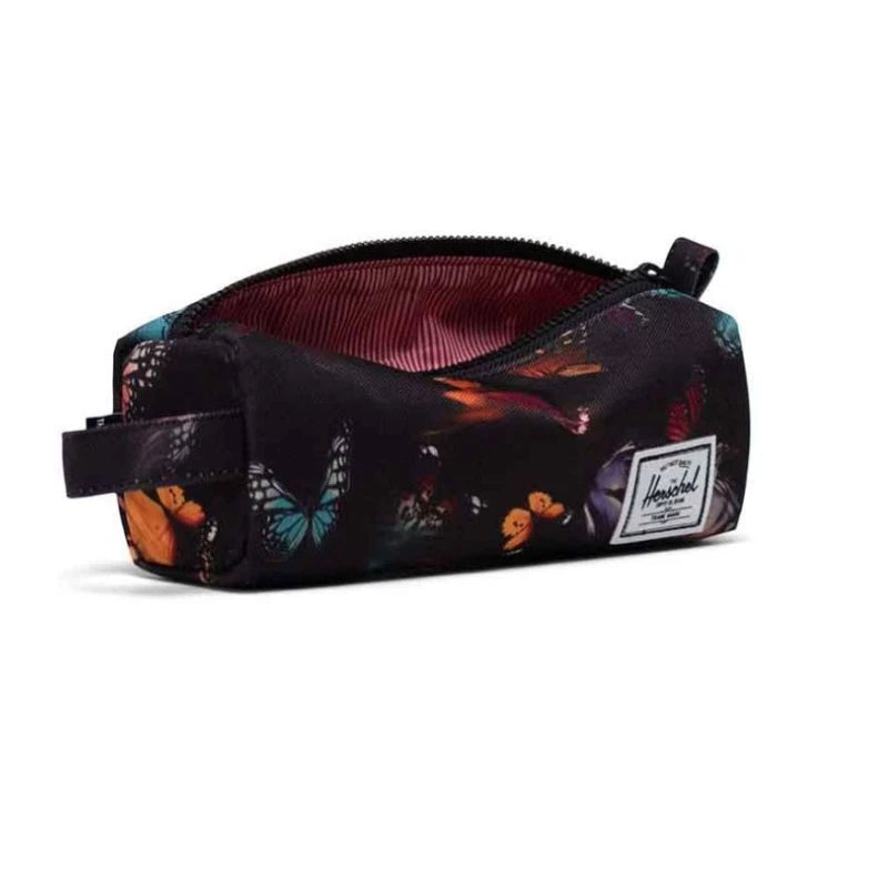 Herschel Settlement Pencil Case Warp Butterflies - detail view