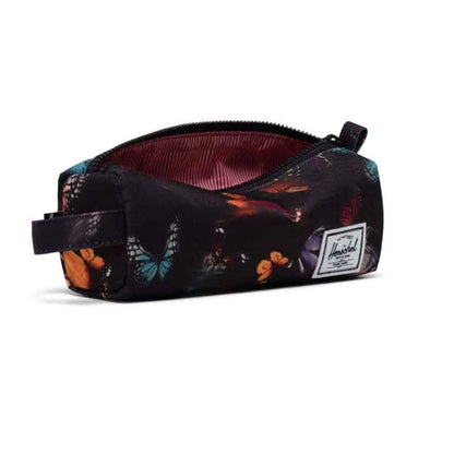 Herschel Settlement Pencil Case Warp Butterflies - detail view