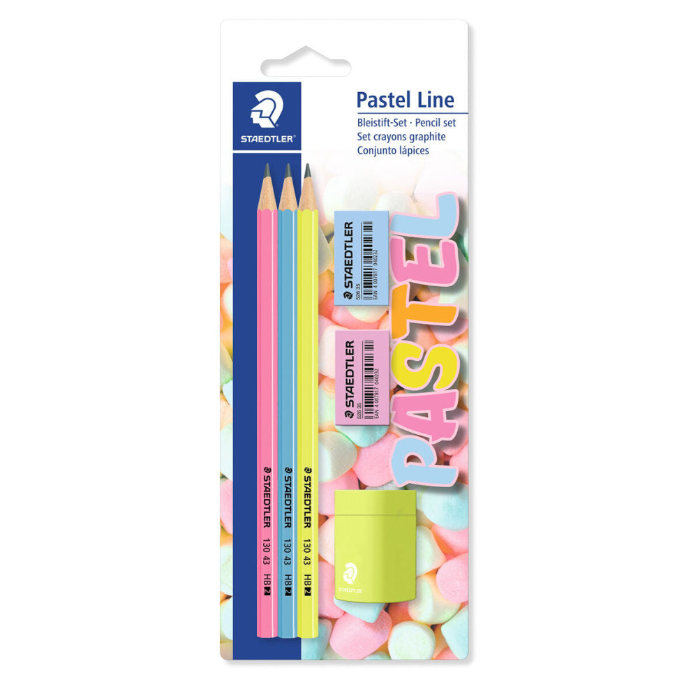 Staedtler pastel graphite pencil set