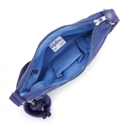 Kipling ARTO Small Cross-Body Bag Ocean Blue - detail view